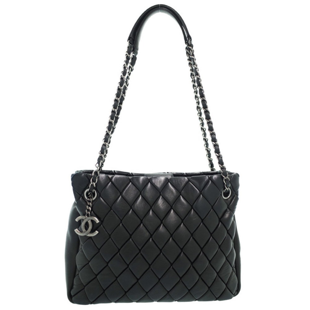 Chanel Matelasse Chain Shoulder Bag Black